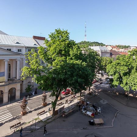 Квартира Віп В Центрі На Вулиці Проспект Свободи 22 Біля Оперного Театру Біля Вернісажу Лвив Екстериор снимка
