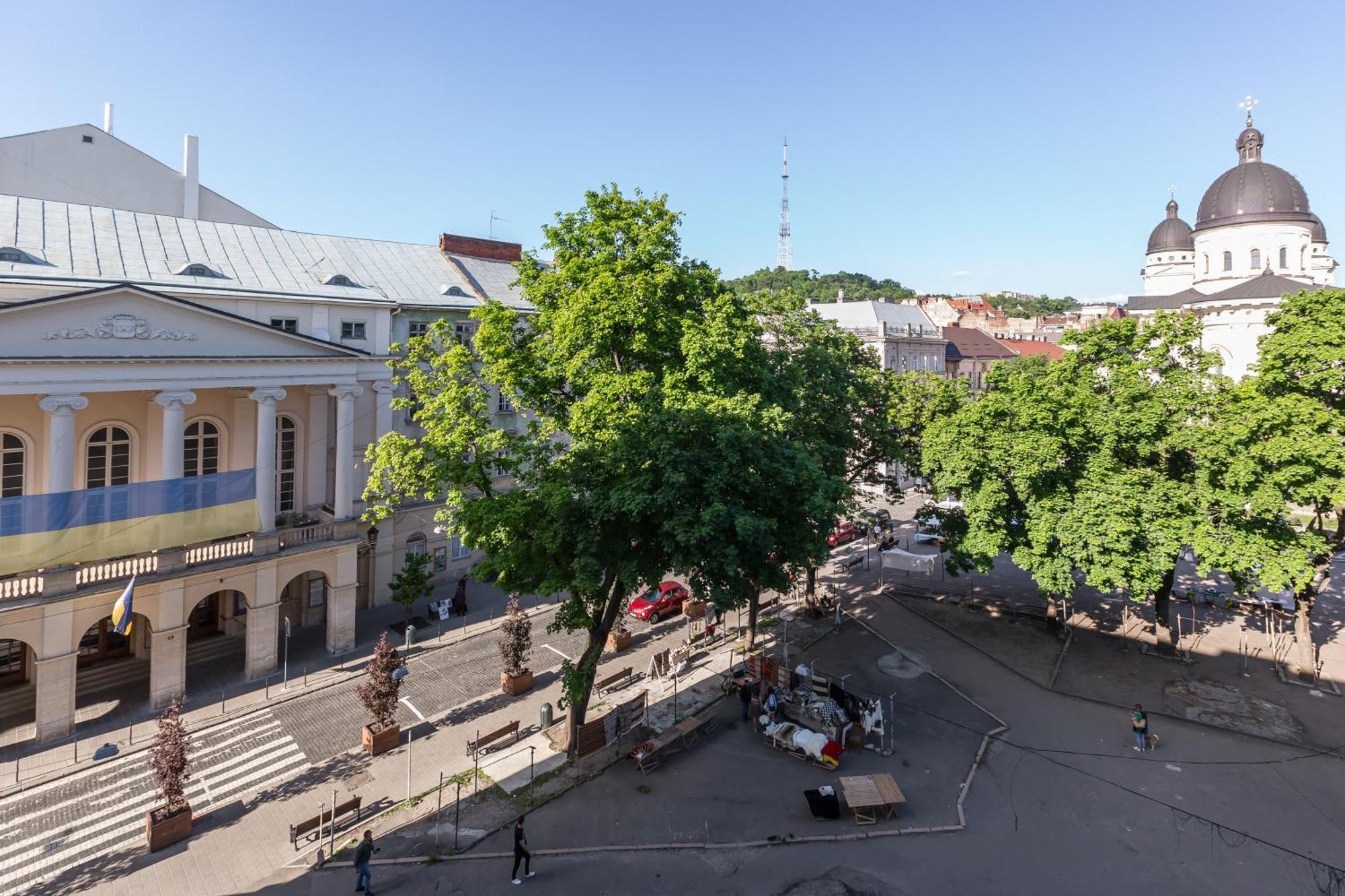 Квартира Віп В Центрі На Вулиці Проспект Свободи 22 Біля Оперного Театру Біля Вернісажу Лвив Екстериор снимка